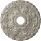 Ekena Millwork Spring Leaf Ceiling Medallion (Canopies up to 5 5/8"), 19 7/8"OD x 3 5/8"ID x 1 1/4"P, Pearl White CM19SPPWS - alternate 1